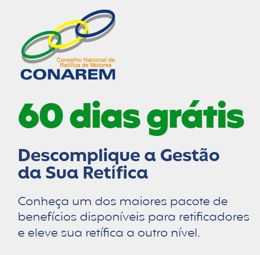 CONAREM oferece 60 dias de associativismo gratuito para retíficas não associadas